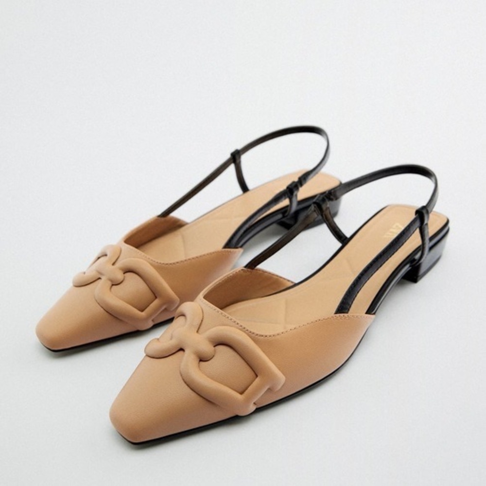 Zara slingback flats